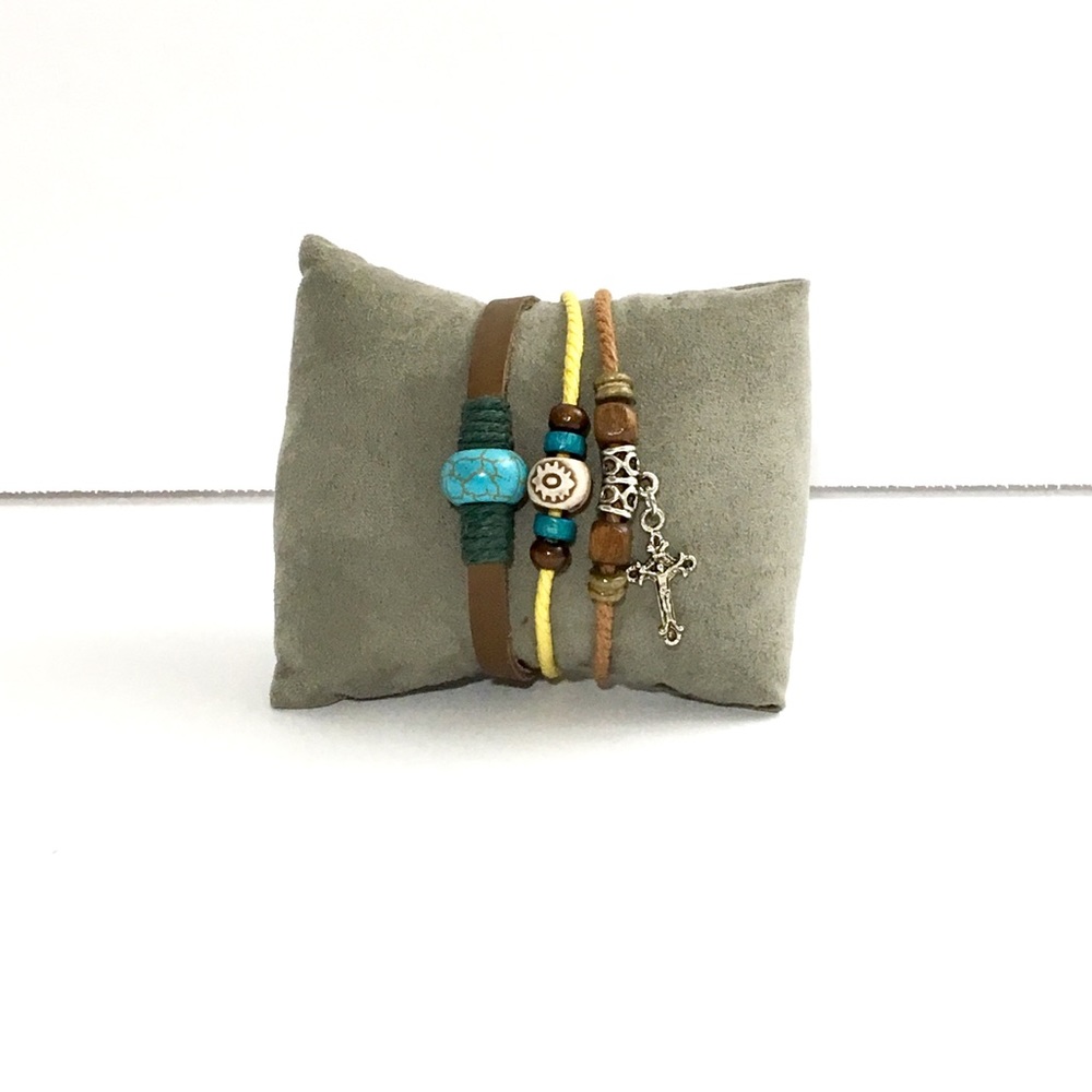 Design Yellow Bracelet natural stone bracelet